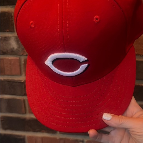 Red Baseball Cap - Picture 2 of 6